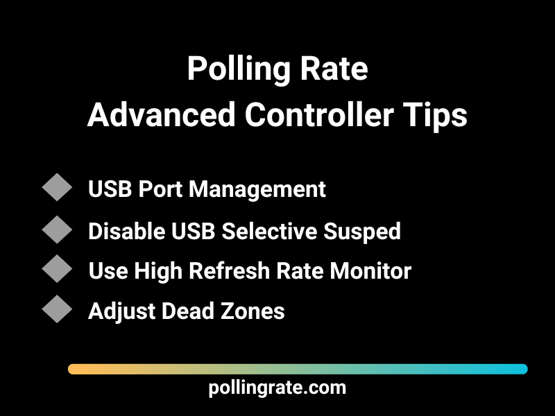 Advanced tips for optimizing polling rate on gaming controllers